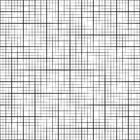 Seamless Stripe and Line Pattern. Vector Black and White Textureのイラスト素材