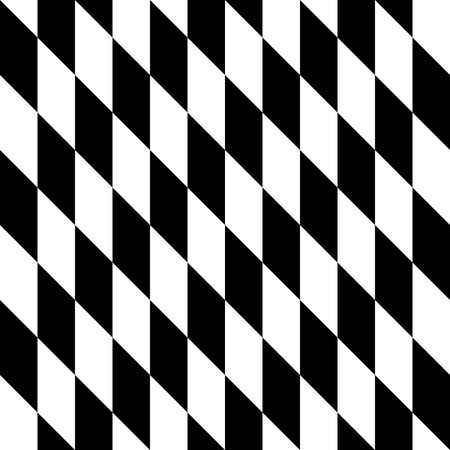 Seamless Rhombus Pattern. Vector Monochrome Background