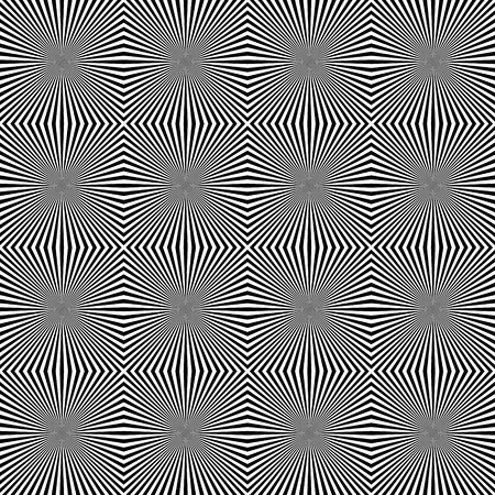 Seamless Square and Stripe Pattern. Abstract Monochrome Background. Vector Regular Textureのイラスト素材