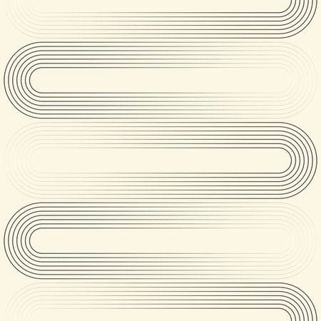 Seamless Thin Line Background. Minimal Fine Design. Abstract Black and White Textureのイラスト素材