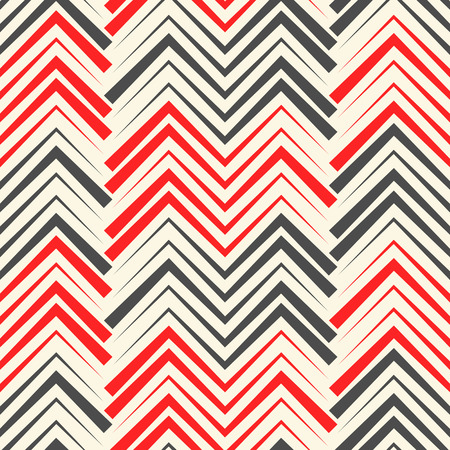 Endless Zig Zag Wallpaper. Modern Geometrical Pattern. Vector Stripe Graphic Designのイラスト素材