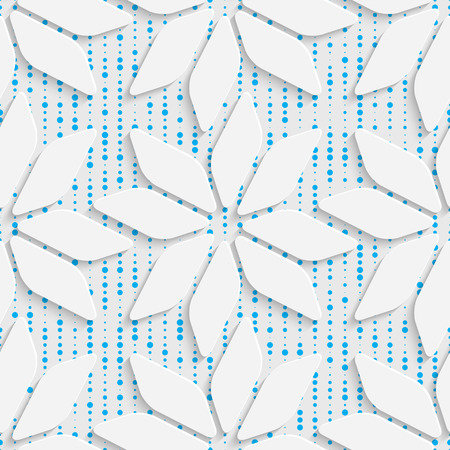 A Seamless Tech Pattern. Abstract Contemporary Background. Modern Tile Wallpaper. 3d Structure Designのイラスト素材