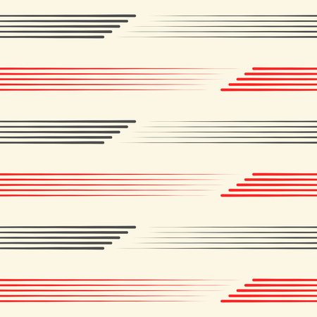 Endless Geomertic Design. Simple Horizontal Line Pattern. Decorative Web Backgroundのイラスト素材