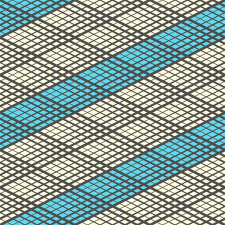 Seamless Decor Wallpaper. Abstract Damask Texture. Vector Rhombus Backgroundのイラスト素材