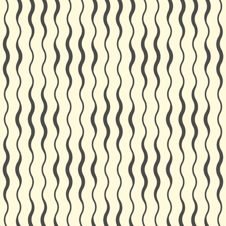 Seamless Wave Pattern. Fine Texture Design. Decorative Geometric Wallpaperのイラスト素材