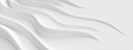 Abstract Minimal Exterior Design. Creative Architectural Concept.の写真素材