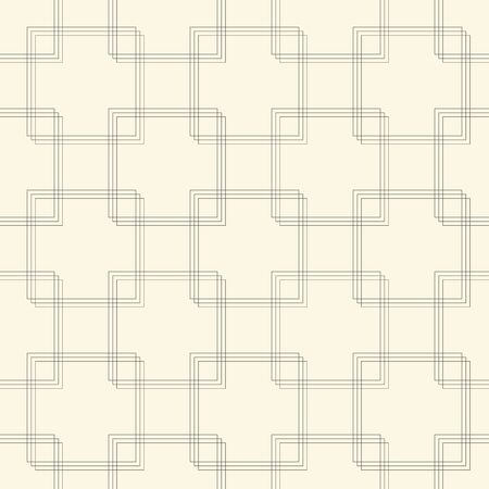 Seamless Square Wallpaper. Decorative Fine Pattern. Abstract Graphic Designのイラスト素材