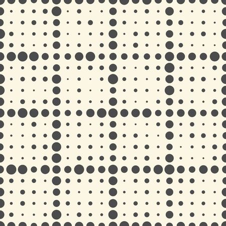 Decorative Chaotic Circle Pattern. Abstract Graphic Designのイラスト素材