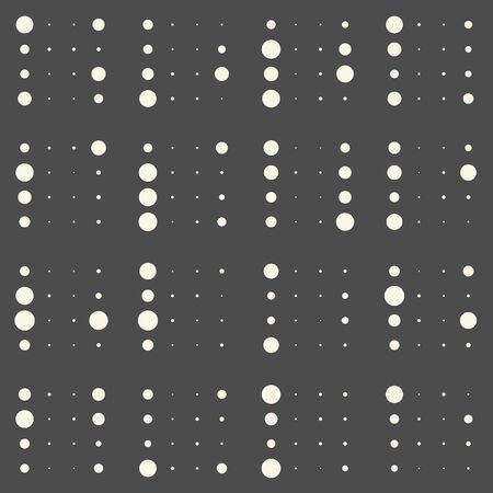 Seamless Black and White Wallpaper.のイラスト素材