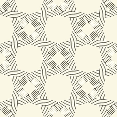 Seamless Oriental Ornament  Patternのイラスト素材