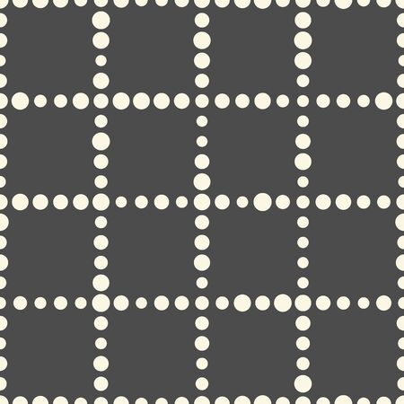 Seamless Grid Pattern Stripe Ornament.のイラスト素材