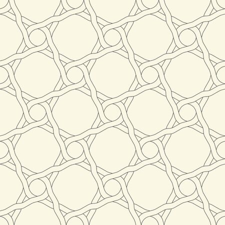 Seamless Oriental Ornament. Abstract Geometric Background.のイラスト素材