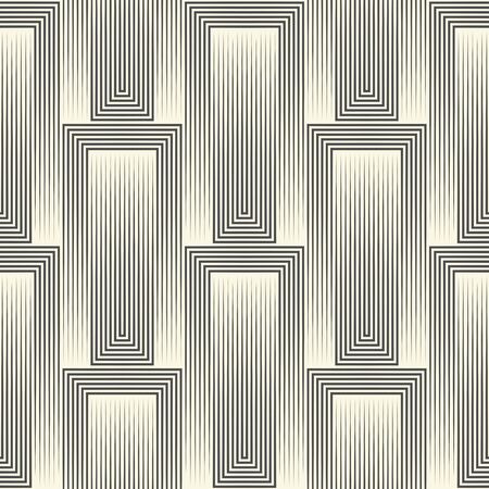 Modern Seamless Background. Monochrome Striped Wallpaper.のイラスト素材