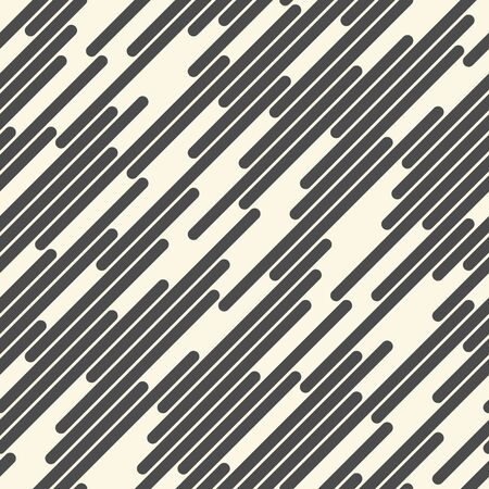 Seamless Diagonal Stripe Background. Abstract Chaotic Lines Wallpaper. Vector Regular Textureのイラスト素材