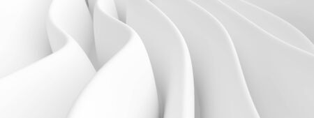 Modern Geometric Wallpaper. Futuristic Technology Design. Abstract Architecture Background. 3d Renderingの写真素材