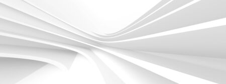 Modern Technology Wallpaper. Circular Graphic Design. Simple 3d Illustrationの写真素材