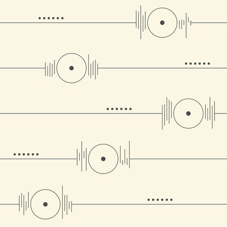 Seamless Modern Pattern.のイラスト素材