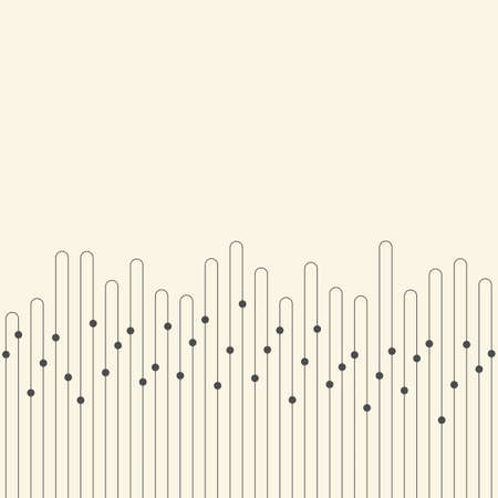 Seamless Decorative Pattern. Vintage Fabric Background. Vector Illustrationのイラスト素材