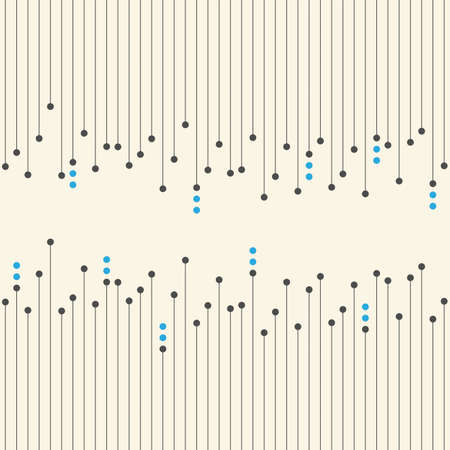 Seamless Abstract Pattern. Minimal Geometric Background. Vector Illustrationのイラスト素材