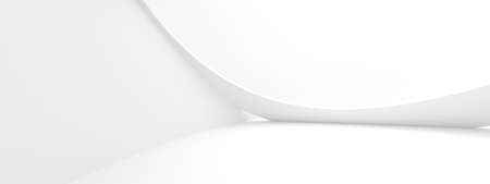 Abstract Concept Background. Minimalistic Graphic Design. Purity 3d Illustrationの写真素材