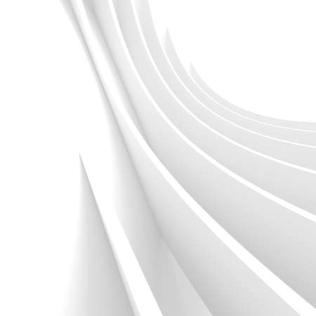 Abstract Architecture Background. Minimal Graphic Design. Striped 3d Renderingの写真素材