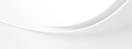 Modern Wall Wallpaper. White Industrial Texture. Soft 3d Illustrationの写真素材