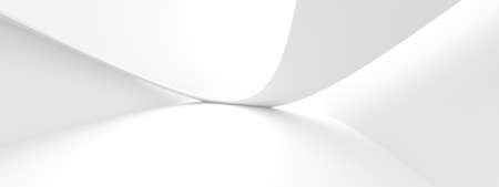 Abstract Office Background. Circular Graphic Design. Digital 3d Illustrationの写真素材