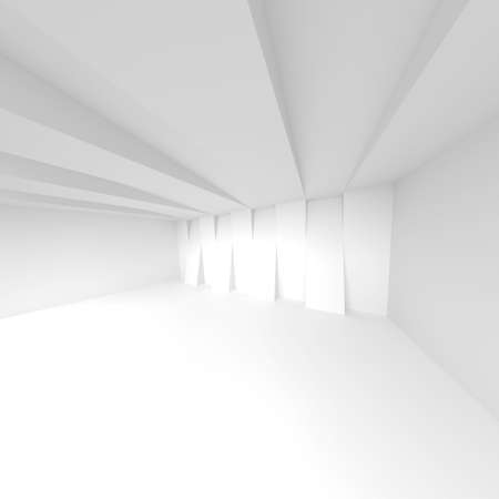 Modern Light Wallpaper. White Industrial Texture. Unusual 3d Illustrationの写真素材