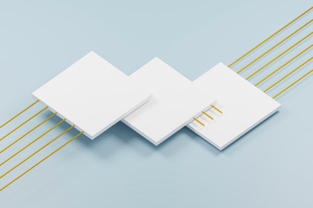 Abstract engineering background. Industrial graphic design. Soft 3d renderingの写真素材