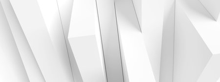 Futuristic Building Background. Beautiful Corporate Template. 3D Rendering