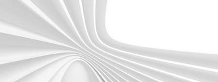 Futuristic Architecture Background. Industrial Technology Design. 3D Illustrationの写真素材