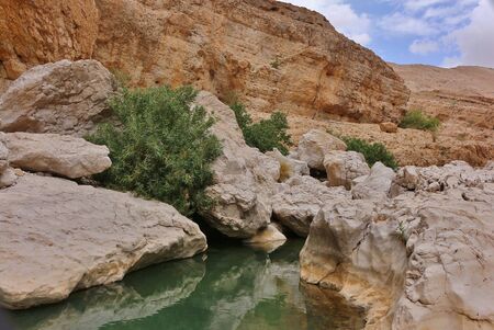 Wadi Bani Khalid | Beatiful Canyonの写真素材