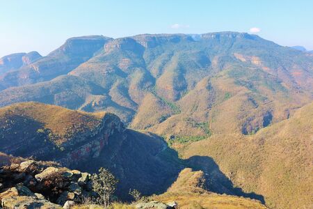 A view of the Blyde River Canyonの写真素材