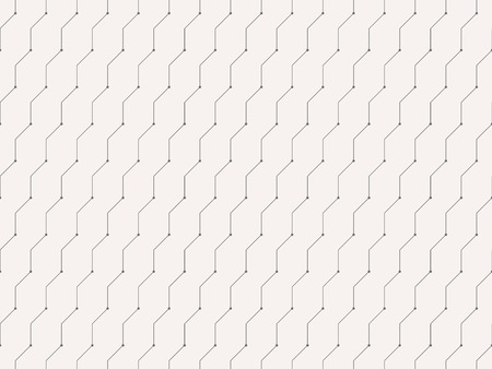 Vector seamless pattern. Modern stylish texture. Repeating geometric tiles with dotted rhombusesのイラスト素材