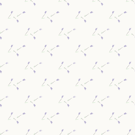 Geometric blue flowers gray simple seamless abstract patternの写真素材