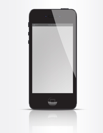 Abstract design mobile phone. のイラスト素材