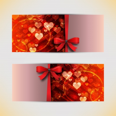 Amazing valentine cards background のイラスト素材
