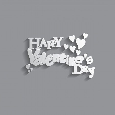 Valentines Day background with letter design with a nice text のイラスト素材