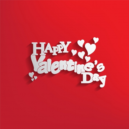 Valentines Day background with letter design with a nice text のイラスト素材