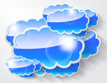 Abstract wallpaper with copy space on a light background のイラスト素材
