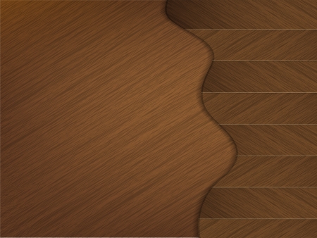 Wood Background with space for text on a brown floor.のイラスト素材