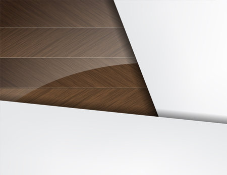 Business background with wood insertion and a white space for textのイラスト素材