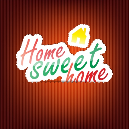Home sweet home background with space for your textのイラスト素材