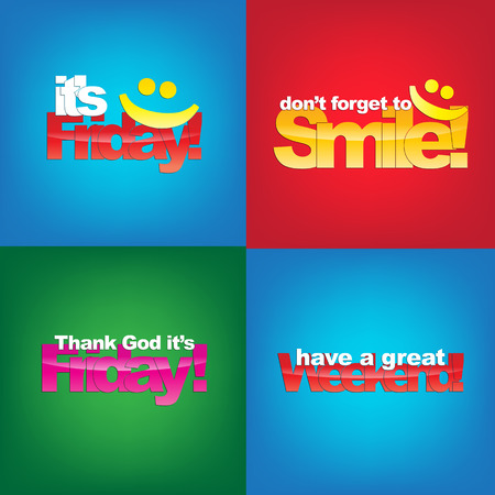 Set Of Typographic Backgrounds. Motivational Quotes. Backgrounds With Calligraphic Elementsのイラスト素材