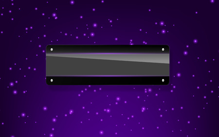Purple card with spaceのイラスト素材