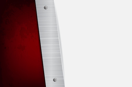 Grunge abstract background with a metal plate and space for textのイラスト素材