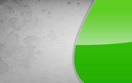 Green and grey grunge background template with space for textのイラスト素材
