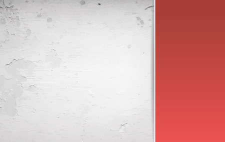 Red and grey grunge background template with space for textのイラスト素材