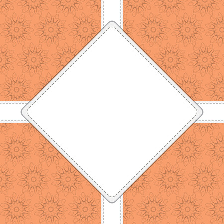 Abstract vintage elegant background with ornament for textのイラスト素材