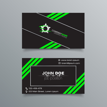 Business Card Background Design Template. Stock Vector Illustrationのイラスト素材